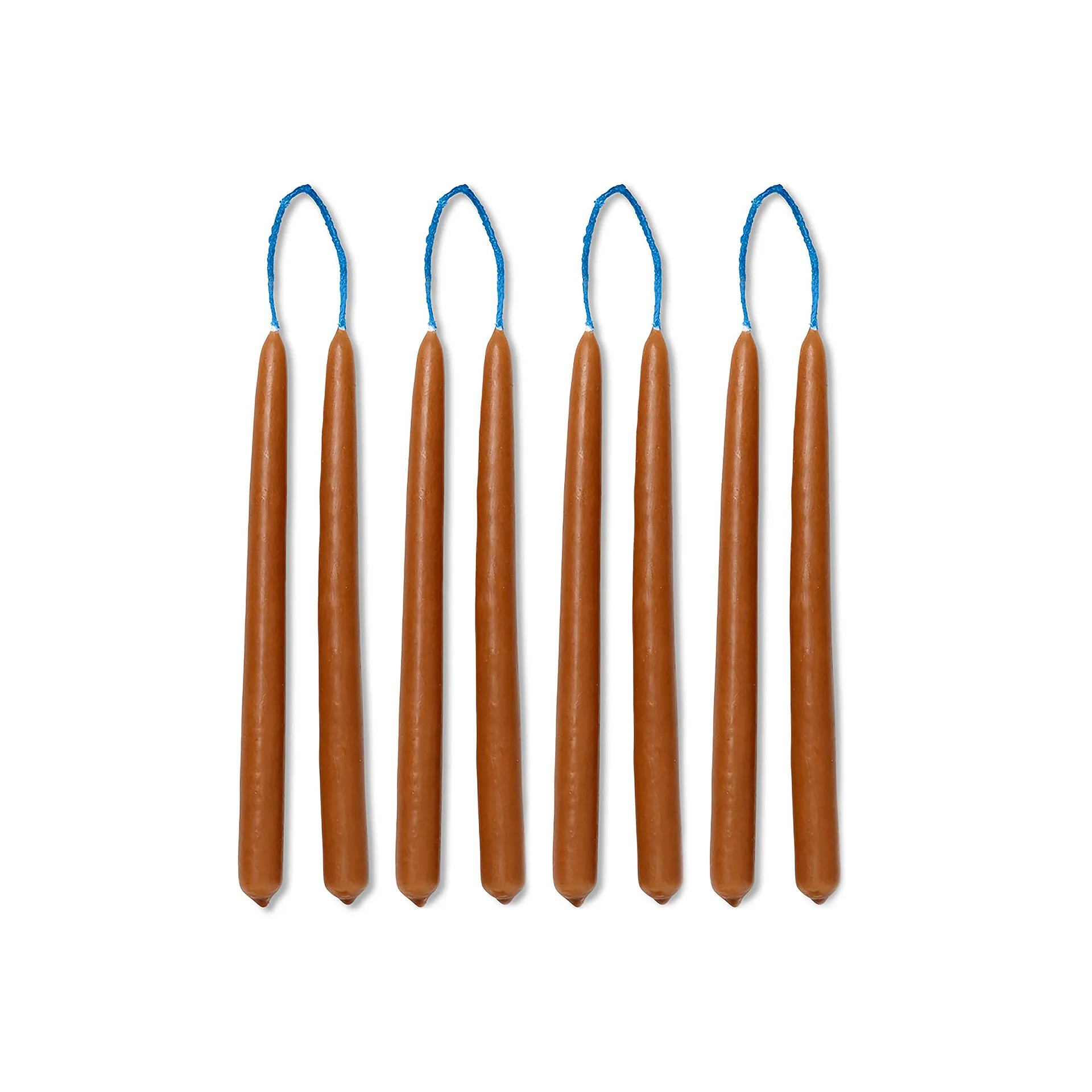 Bougies faites main Dipped candles 15 cm 8-pack, Amber Ferm Living