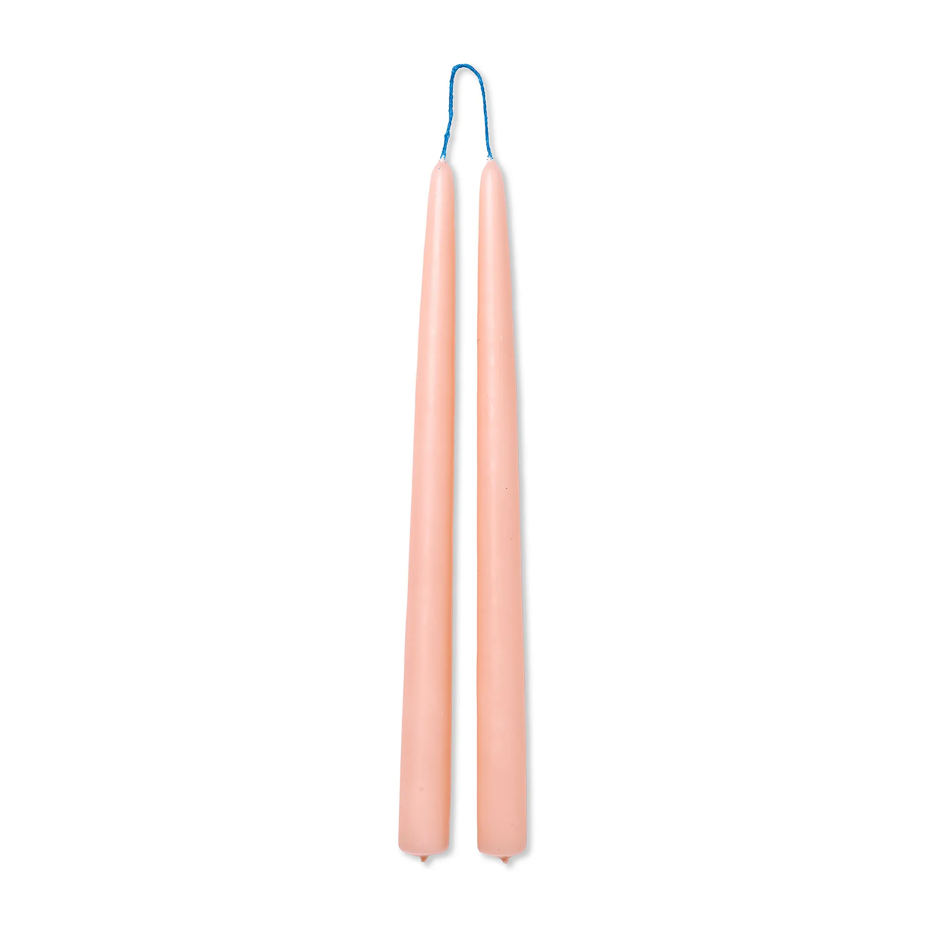 Bougies faites main dipped candles 30 cm Lot de 2, Blush Ferm Living