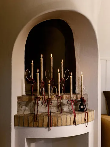 Bougies Mura, 4 pièces - Light beige - Ferm Living