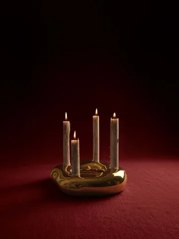 Bougies Mura, 4 pièces - Light beige - Ferm Living