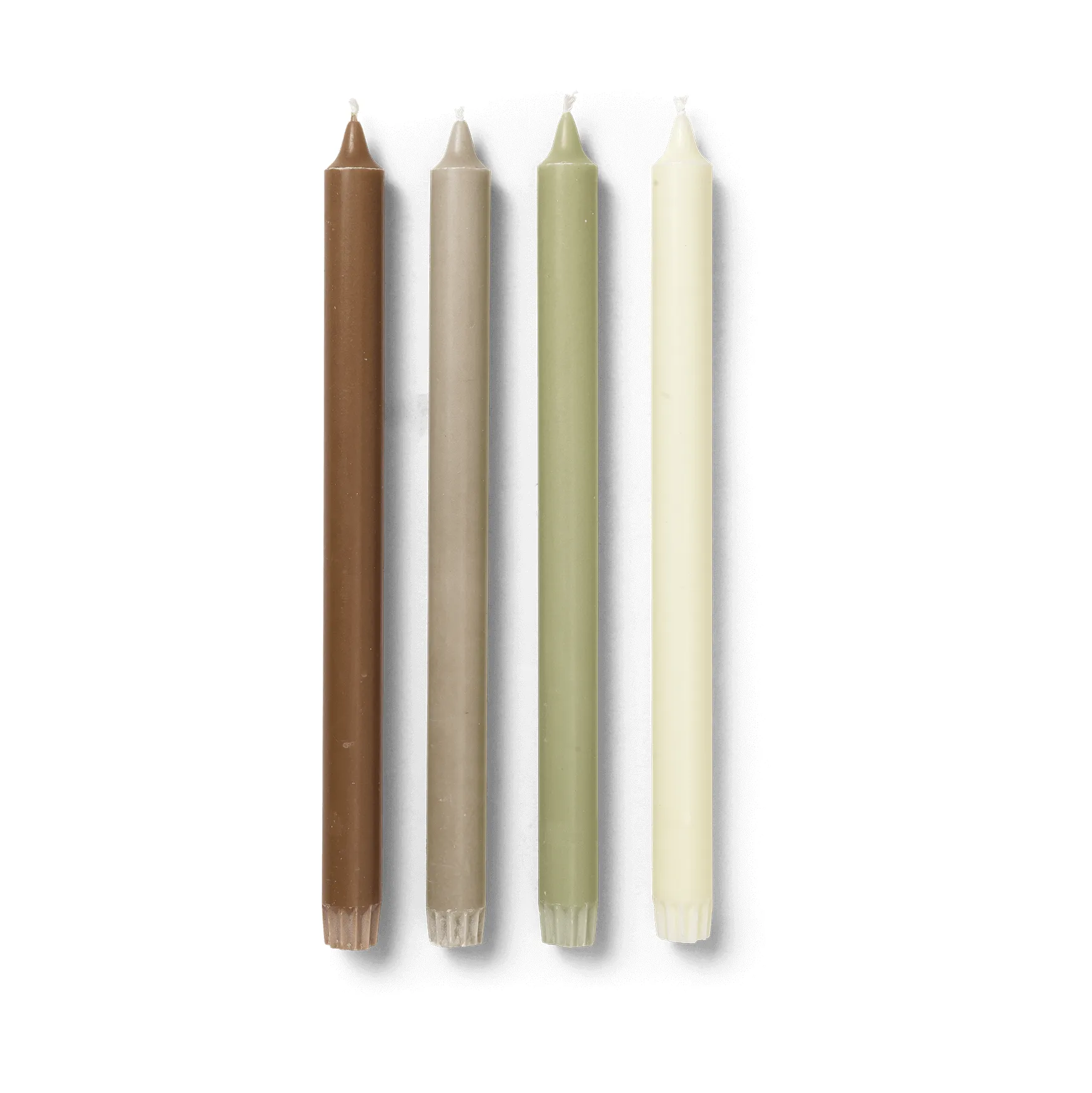 Bougies Pure, Pack de 4, Botanic blend Ferm Living