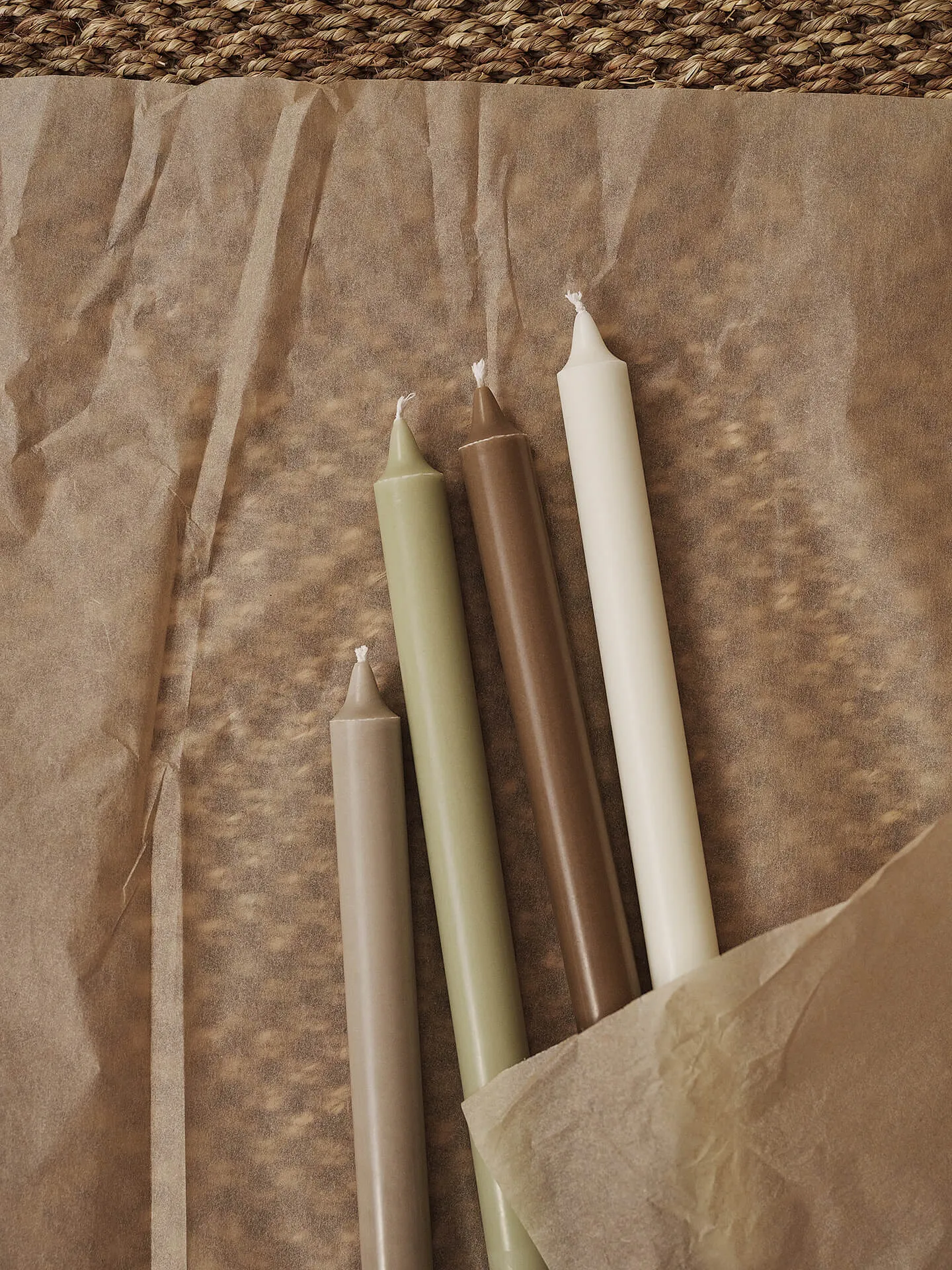 Bougies Pure, Pack de 4, Botanic blend Ferm Living