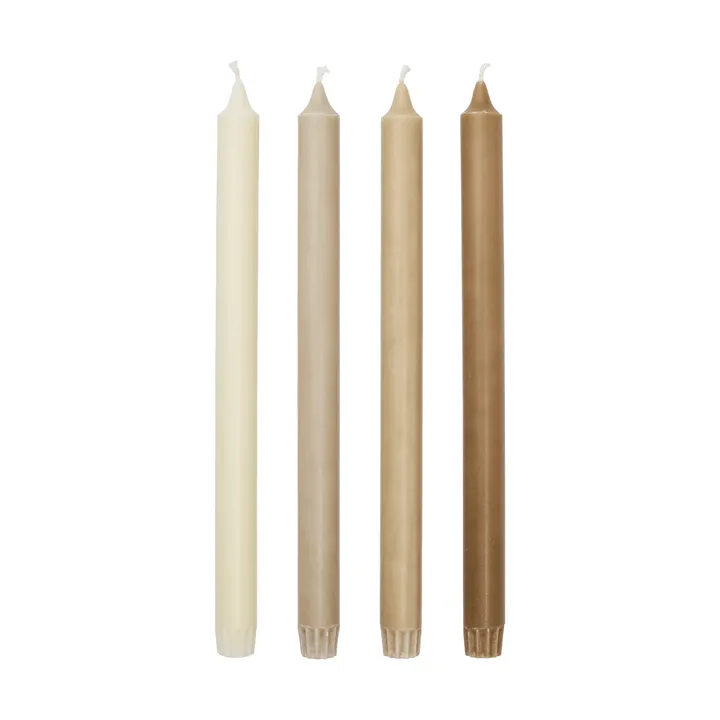 Bougies Pure, Pack de 4 - Faded - Ferm Living