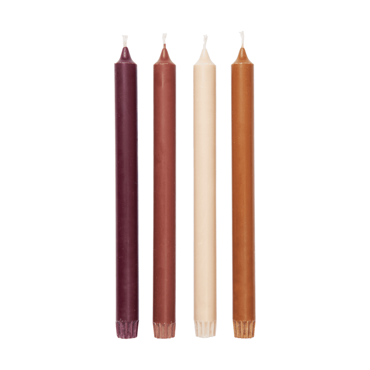 Bougies Pure, Pack de 4 - Roseate Blend - Ferm Living