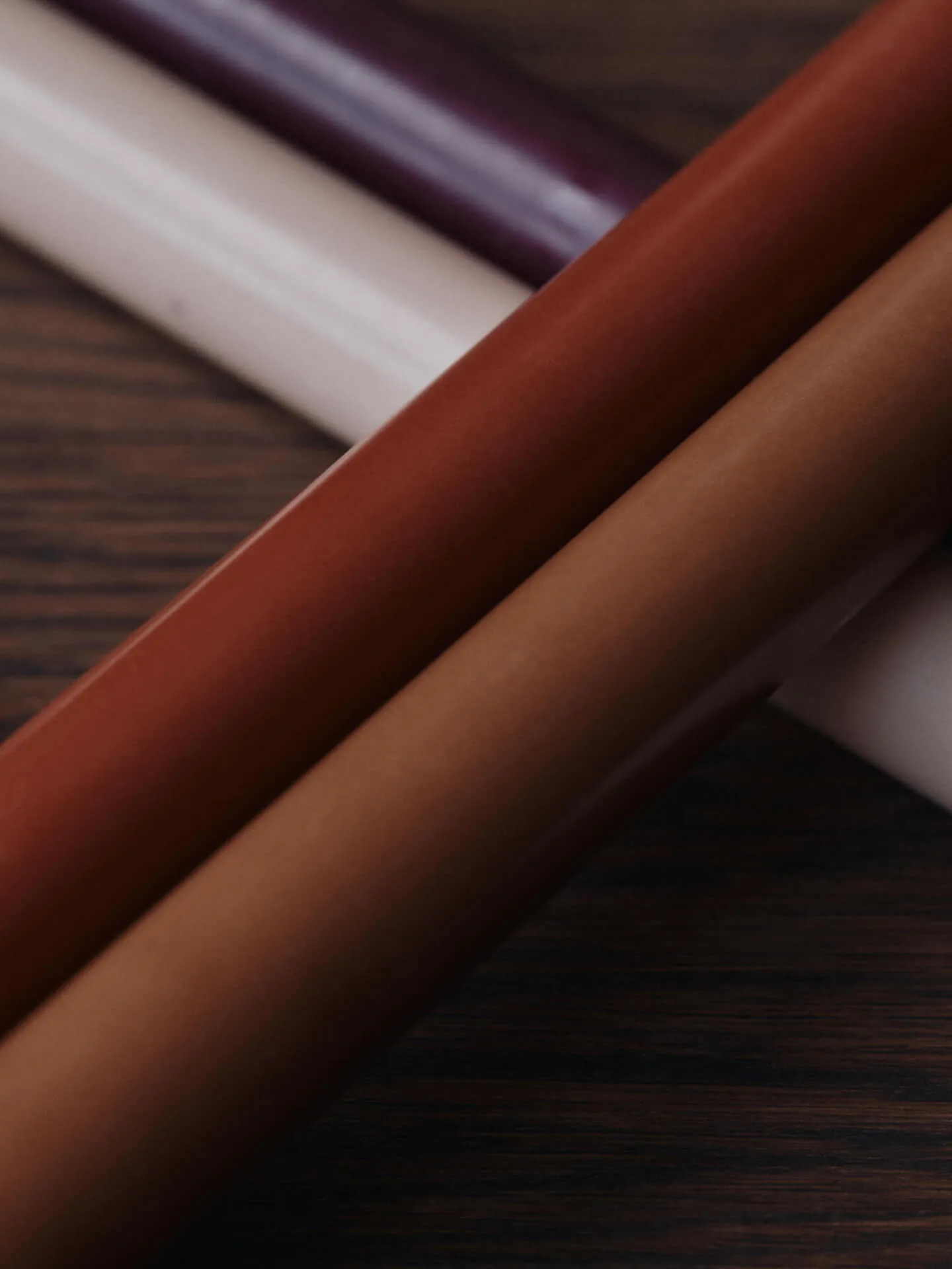 Bougies Pure, Pack de 4, Roseate Blend Ferm Living