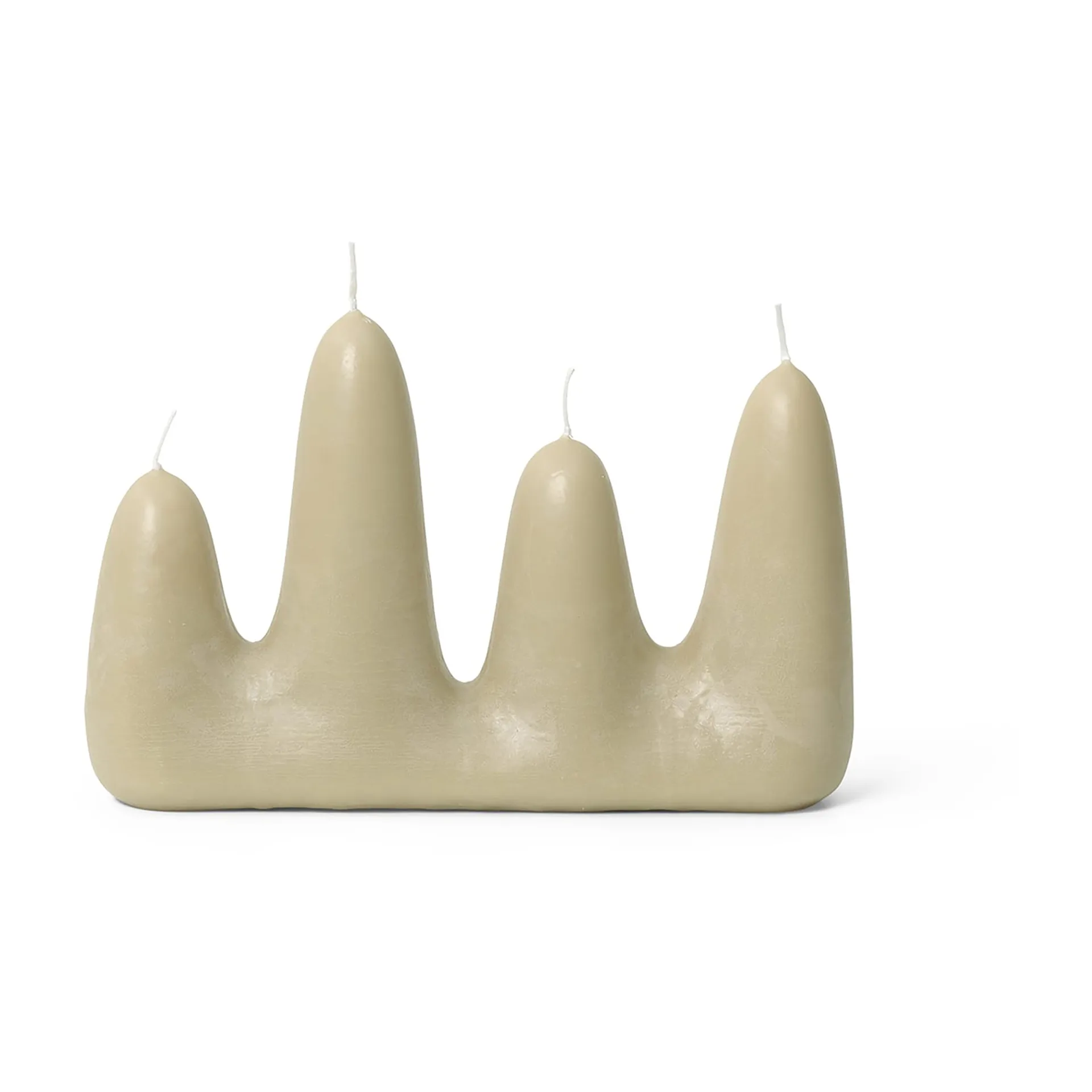 Bougies Stala, sable Ferm Living
