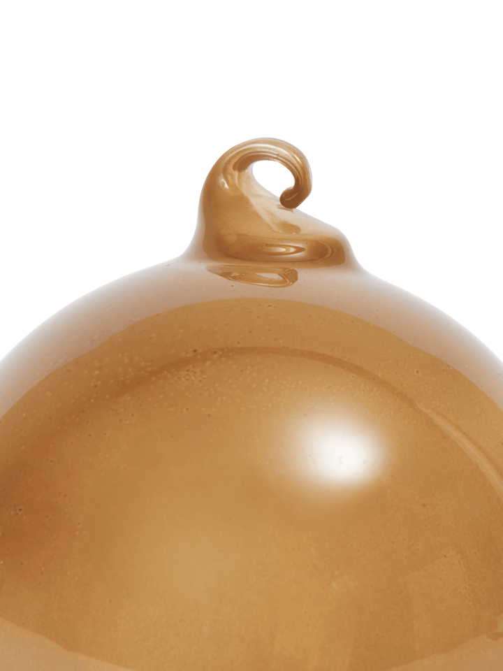 Boule en verre julkulor L Ø10 cm, 3 pièces, Roseate Opaque Ferm Living