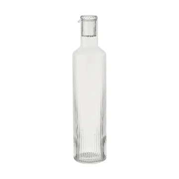 Bouteille à huile Ripple - Transparent, 30 cl - Ferm Living