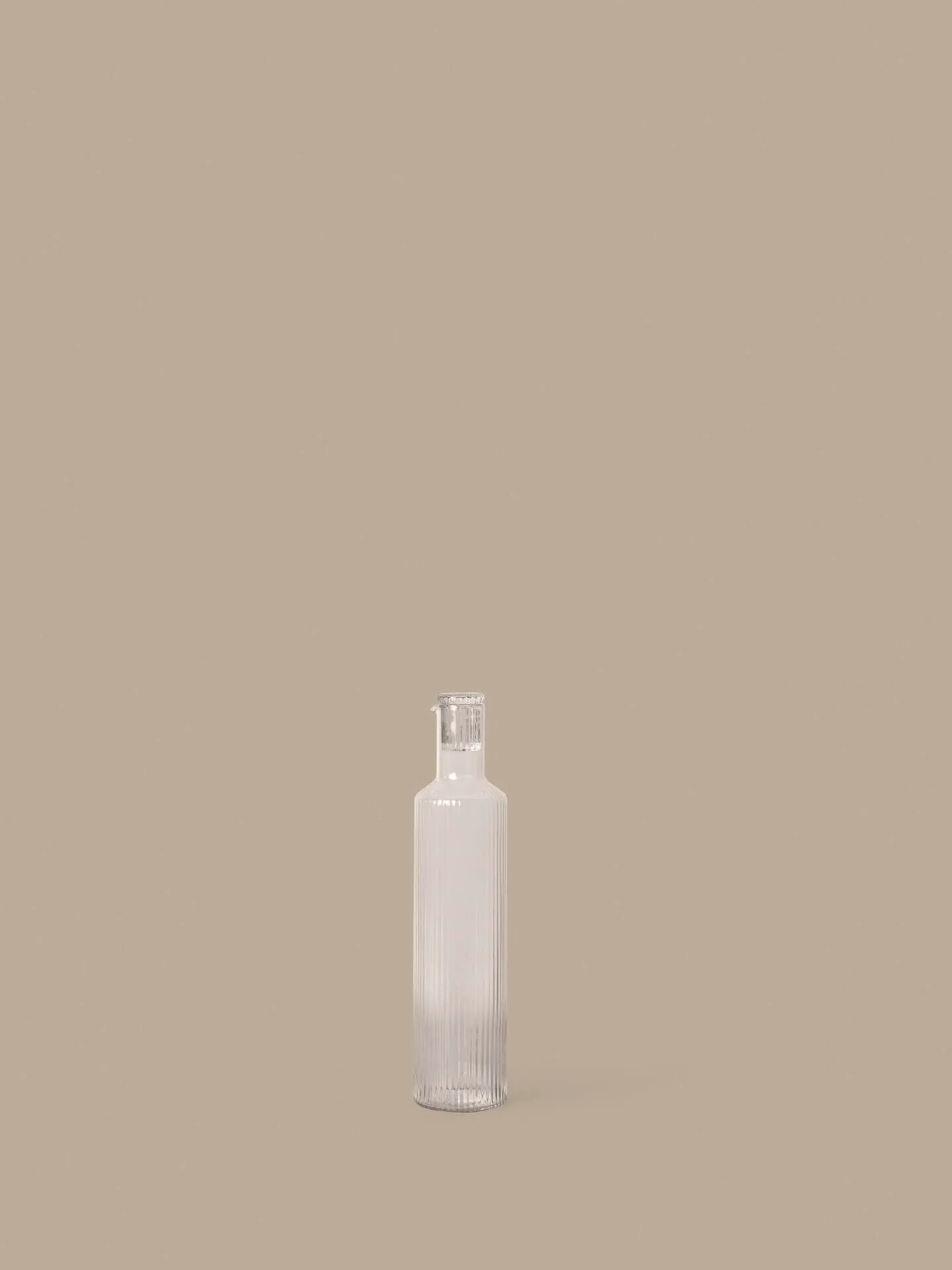 Bouteille à huile Ripple, Transparent, 30 cl Ferm Living