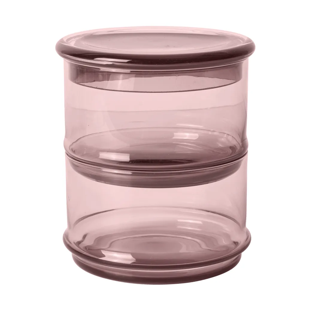 Boya boîtes empilables, 2 pièces, mauve Ferm Living