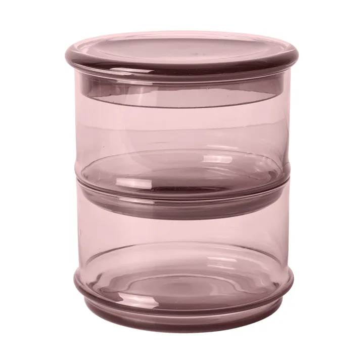Boya boîtes empilables - 2 pièces, mauve - Ferm Living
