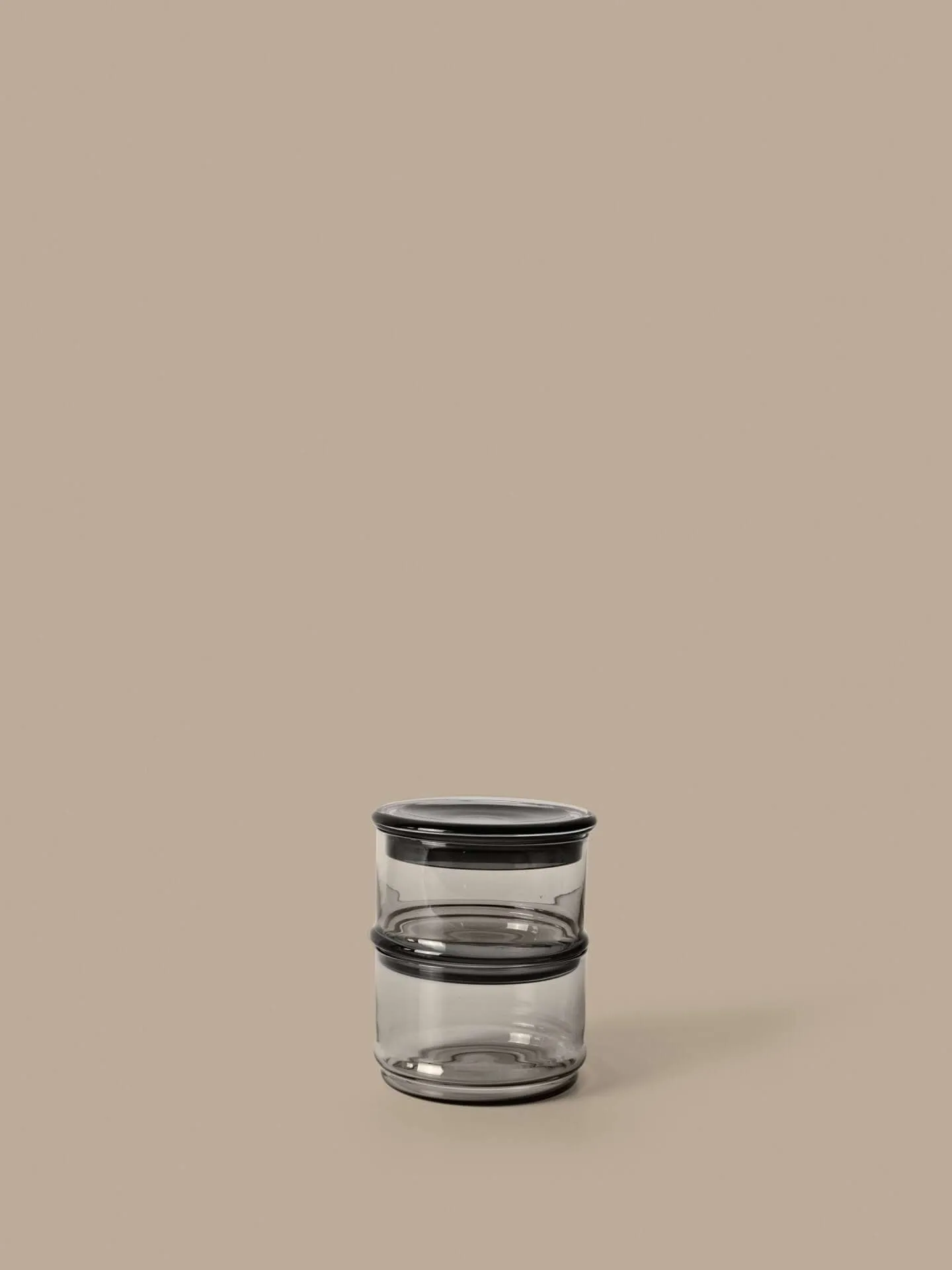 Boya boîtes empilables, 2 pièces, smoked grey Ferm Living