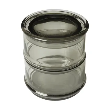 Boya boîtes empilables - 2 pièces, smoked grey - Ferm Living