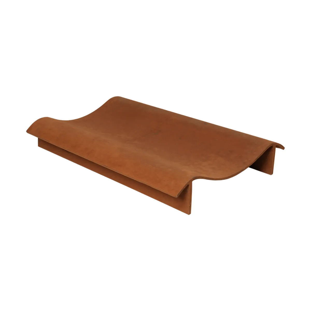 Brasero Solene, Acier Corten, 80×55×9,5 cm Ferm Living