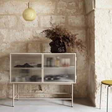 Buffet Haze - cashmere, verre ondulé - ferm LIVING