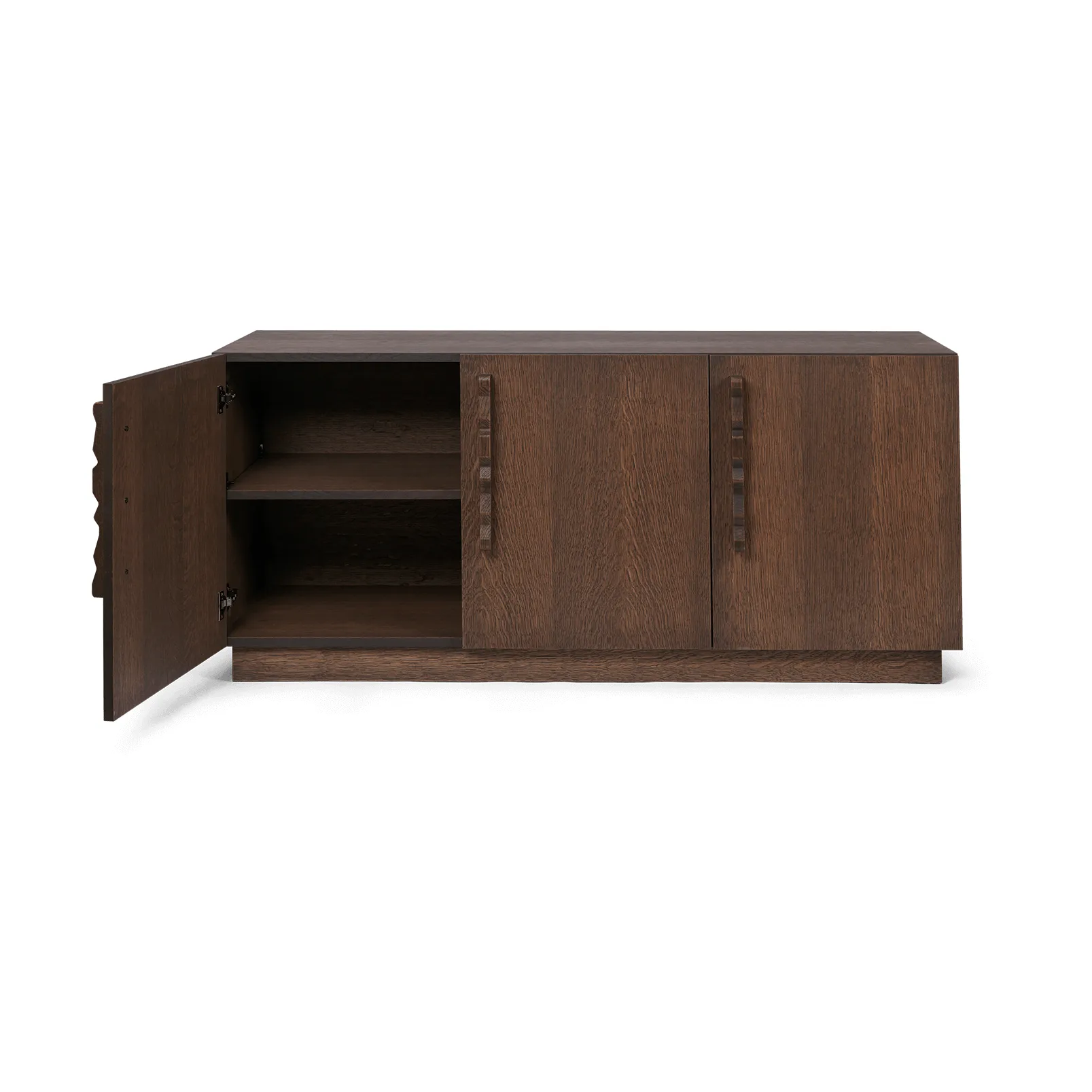 Buffet Unda 146x68x50 cm, Chêne teinté foncé Ferm Living