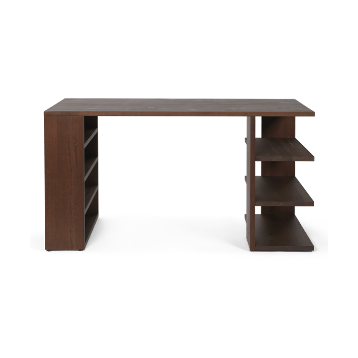 Bureau Edre 137x65x73,5 cm - Pin foncé taché - ferm LIVING