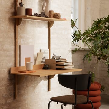 Bureau Sector - Oak-brass - ferm LIVING