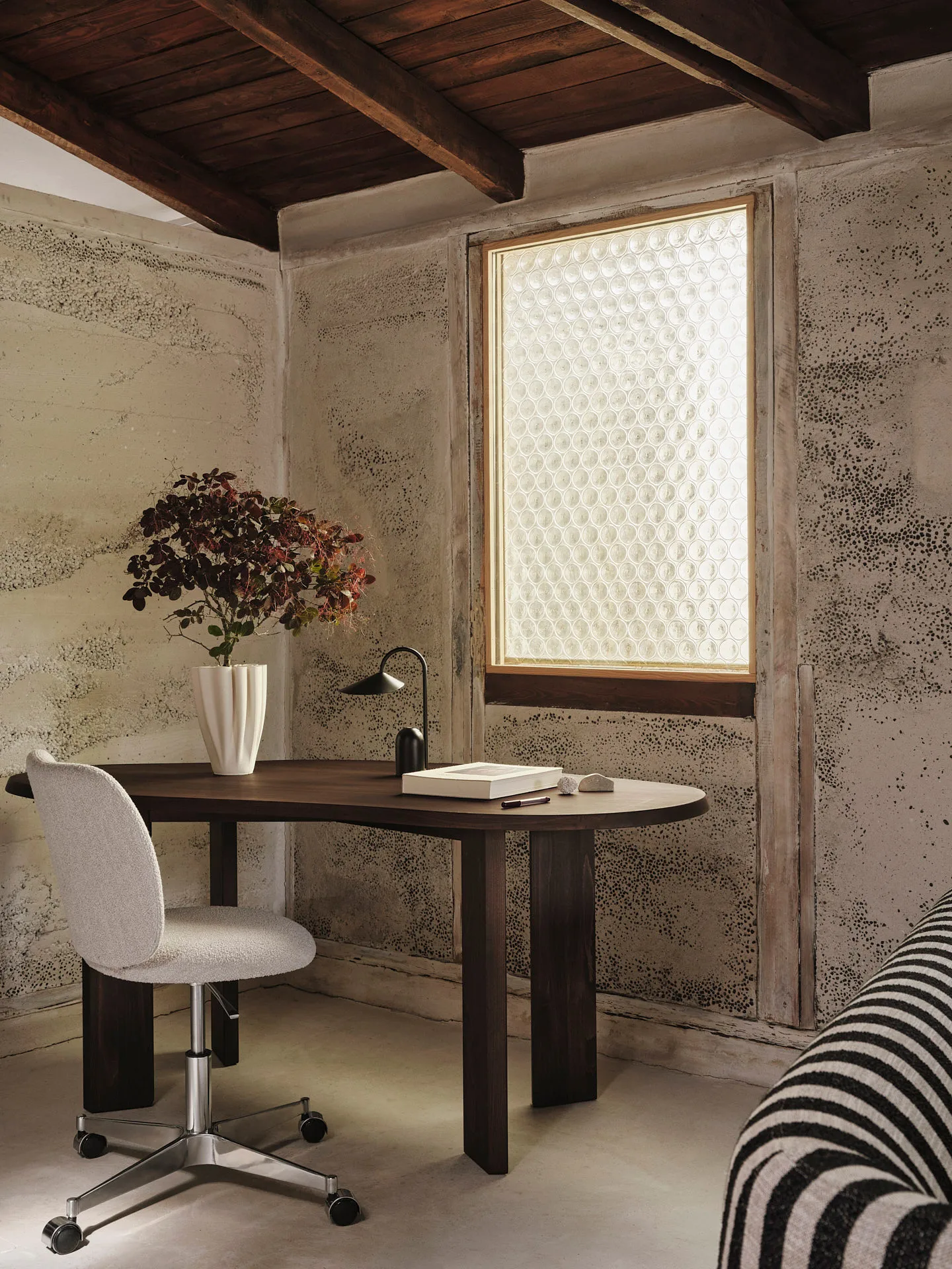 Bureau Tarn 90x170 cm, Dark stained beech Ferm Living