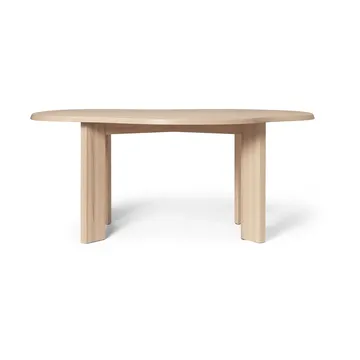 Bureau Tarn 90x170 cm - White oiled beech - Ferm Living