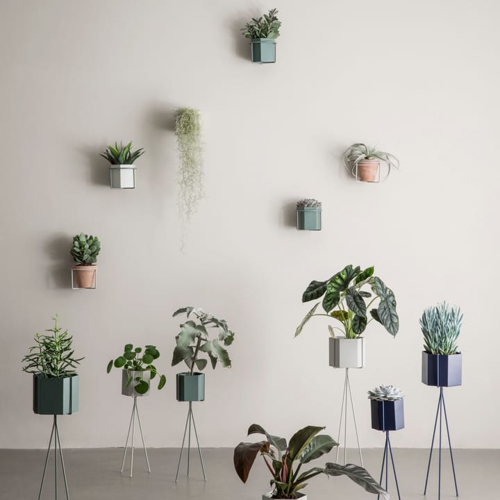 Cache-pot Hexagon grey (gris), XL Ferm Living