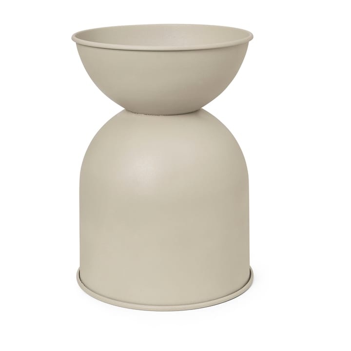 Cache-pot Hourglass grand Ø50 cm - Cashmere - ferm LIVING