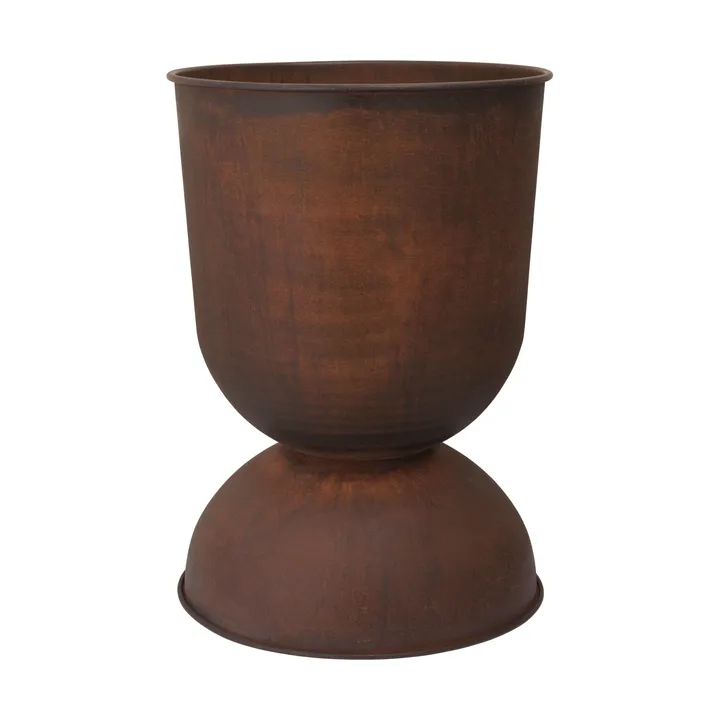 Cache-pot Hourglass grand Ø50 cm - Rouille - Ferm Living