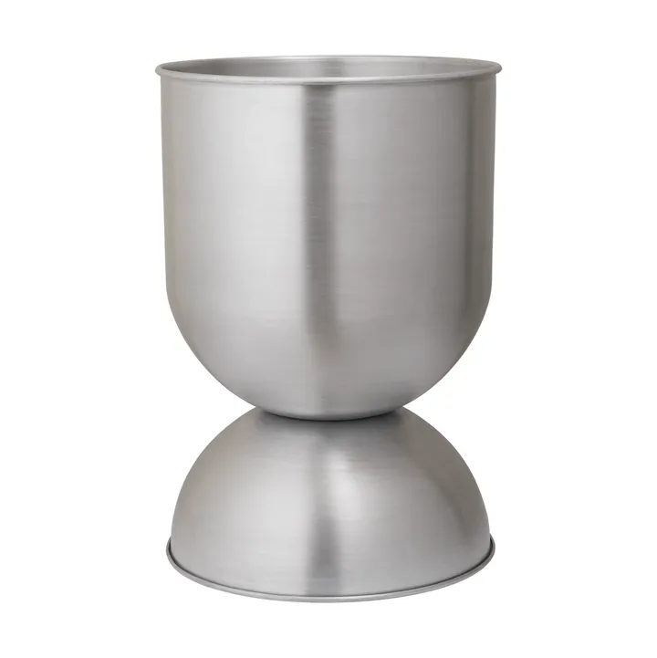 Cache-pot Hourglass moyen Ø40 cm - Aluminium - Ferm Living