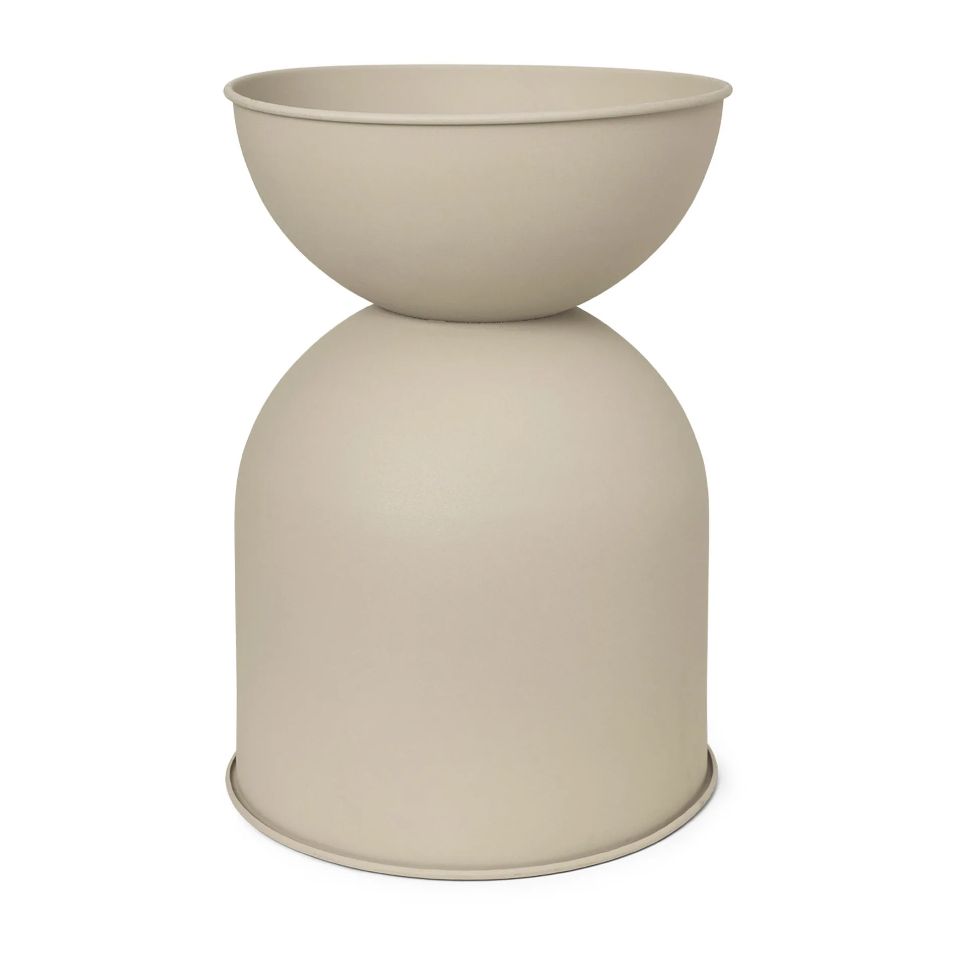 Cache-pot Hourglass moyen Ø40 cm, Cashmere Ferm Living