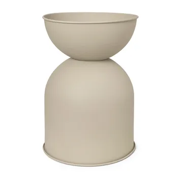 Cache-pot Hourglass moyen Ø40 cm - Cashmere - Ferm Living