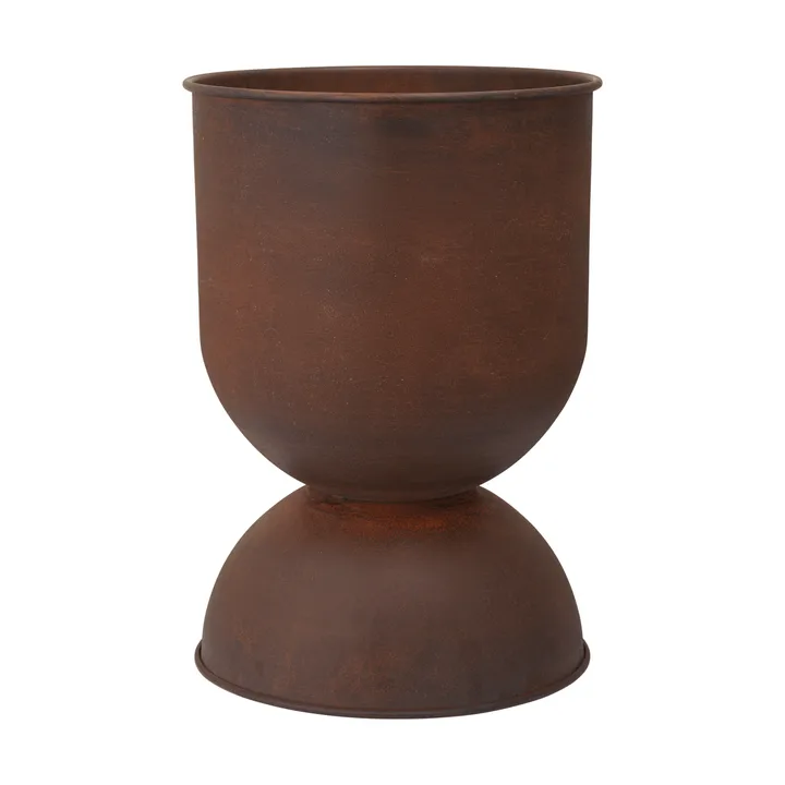 Cache-pot Hourglass moyen Ø40 cm - Rouille - Ferm Living