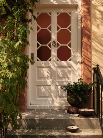 Cache-pot Hourglass petit Ø30 cm - Rouille - Ferm Living