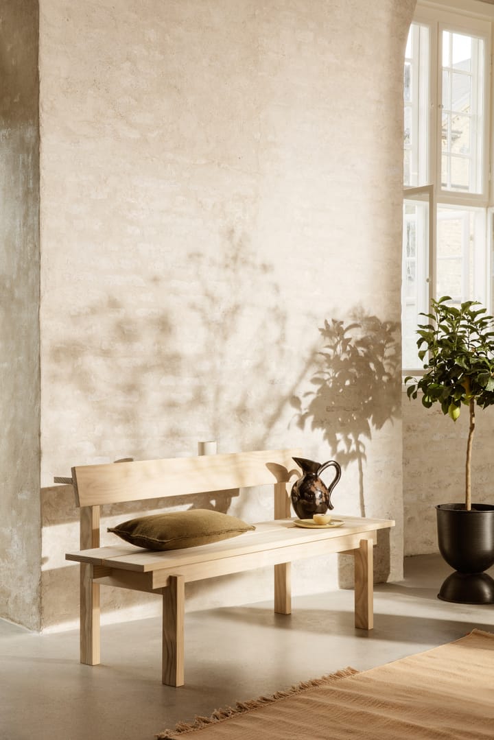 Cache-pot Hourglass petit Ø31 cm, Noir-gris foncé Ferm Living