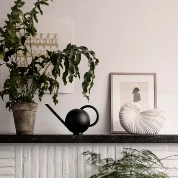 Cache-pot Shell - Blanc cassé, 31x15x21cm - Ferm Living