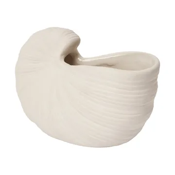 Cache-pot Shell - Off-white, 11x5,5x7,7 cm - Ferm Living