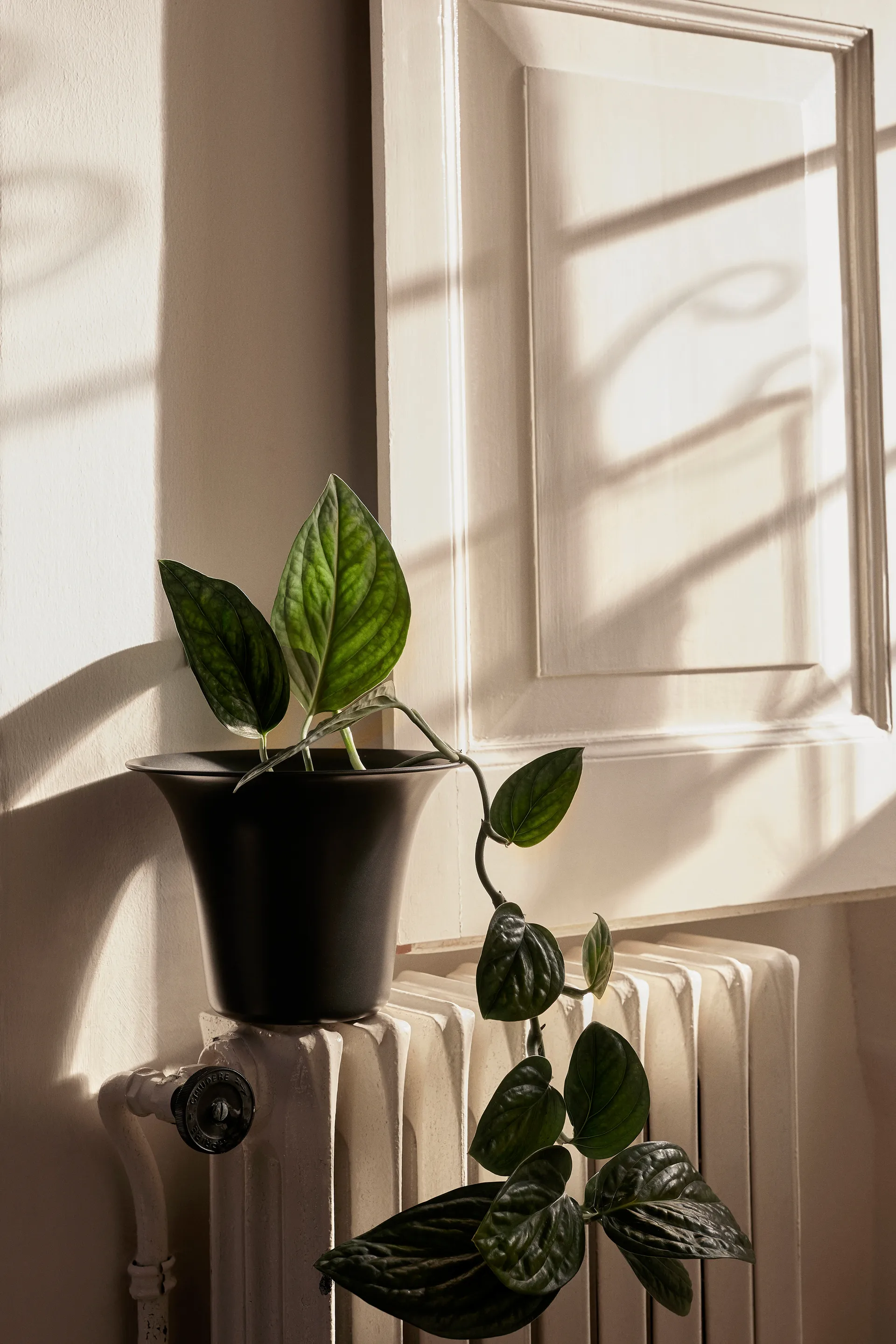 Cache-pot Spun Alu Ø 24x17,5 cm, Blackened aluminium Ferm Living