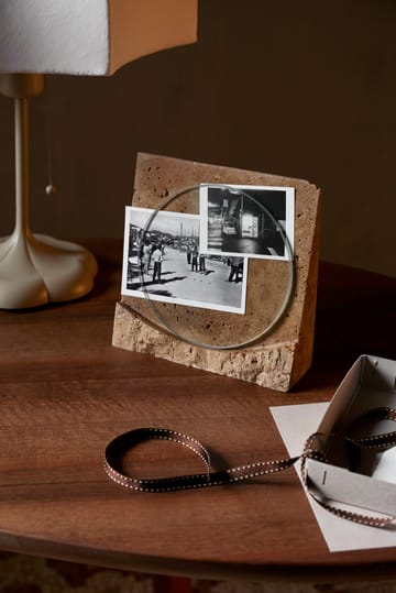 Cadre Klint 18x18 cm - Beige travertin - Ferm Living