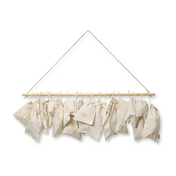 Calendrier de l'Avent Christmas countdown - blanc cassé - Ferm Living