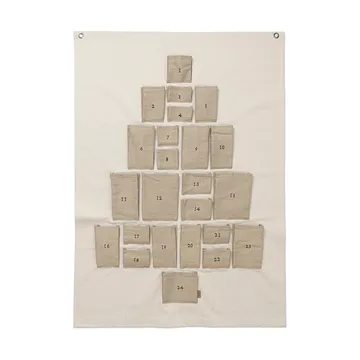 Calendrier de l’avent Pine - Maxi, 90x125 cm - Ferm Living