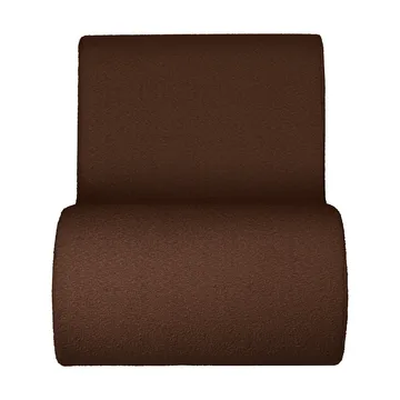 Canapé modulable Rouli center module pure bouclé - Chestnut brown - Ferm Living