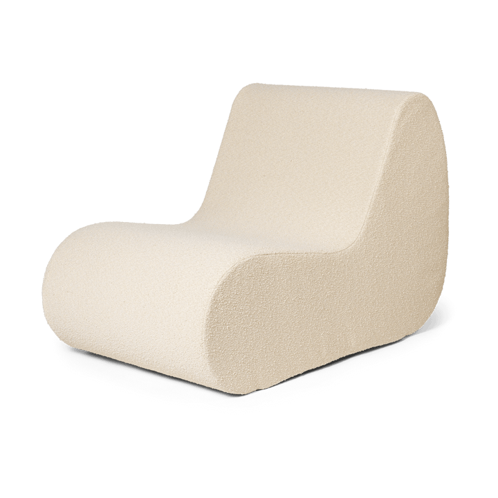 Canapé modulable Rouli center module pure bouclé - Off-white - ferm LIVING