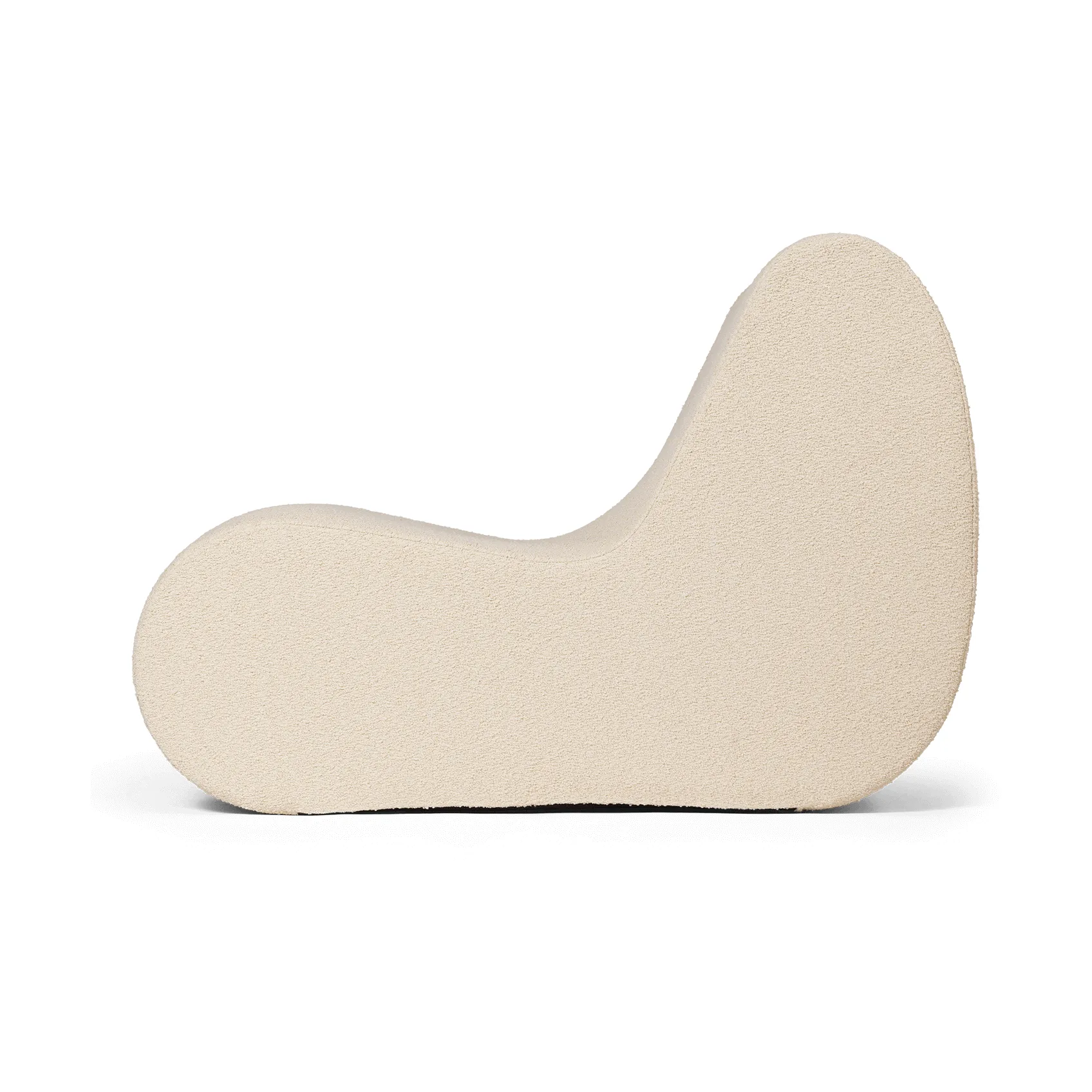 Canapé modulable Rouli center module pure bouclé, Off-white Ferm Living