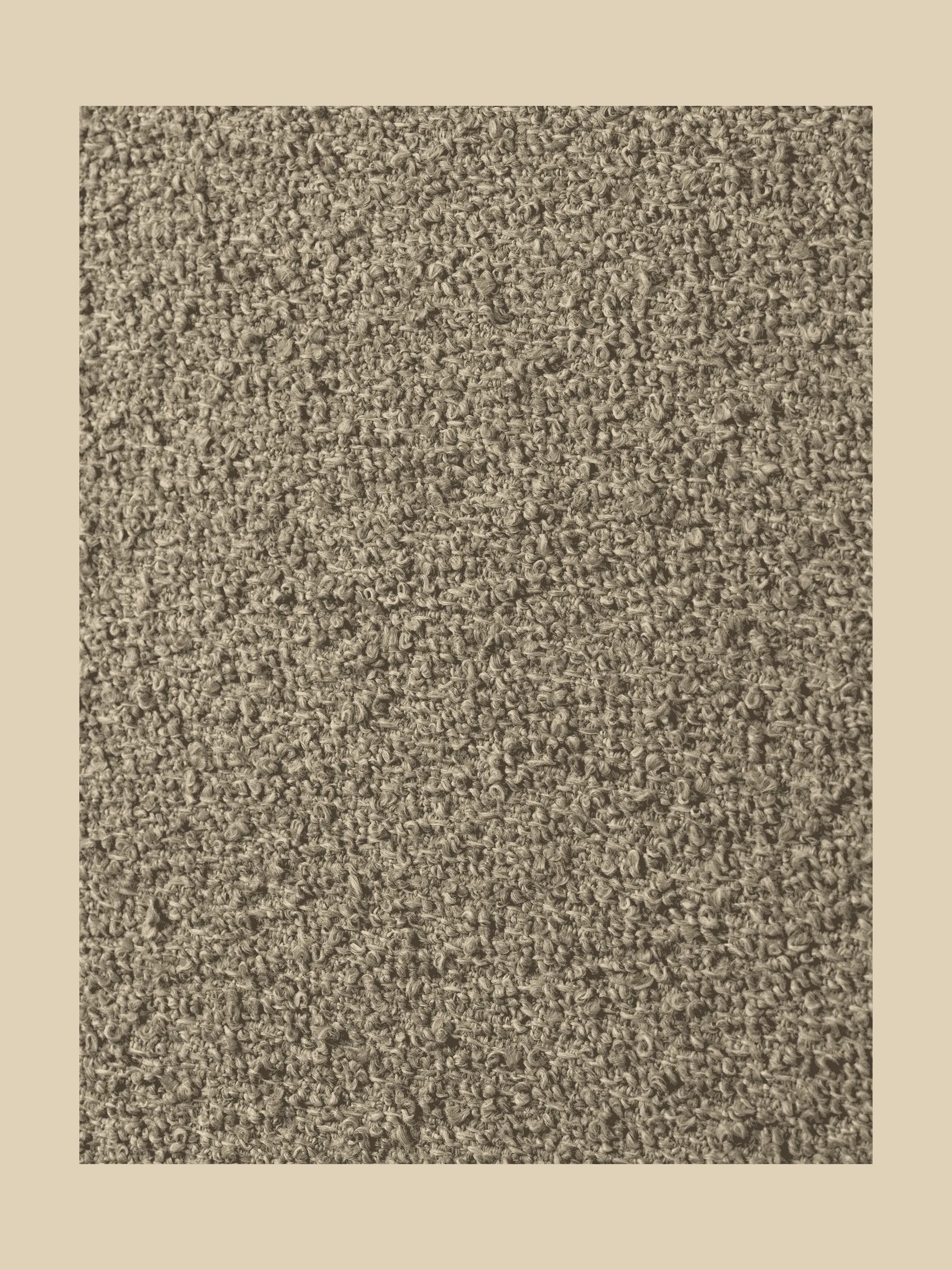 Canapé modulable Rouli center module pure bouclé, Sand Ferm Living