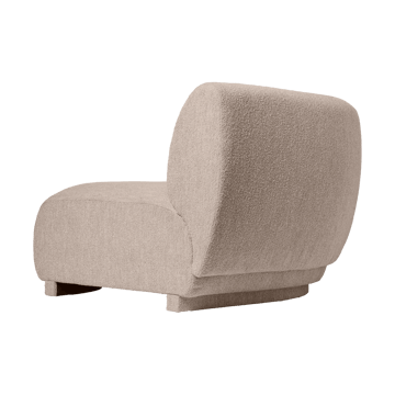 Canapé modulaire Rico 90 corner Soft Bouclé - Natural - Ferm Living