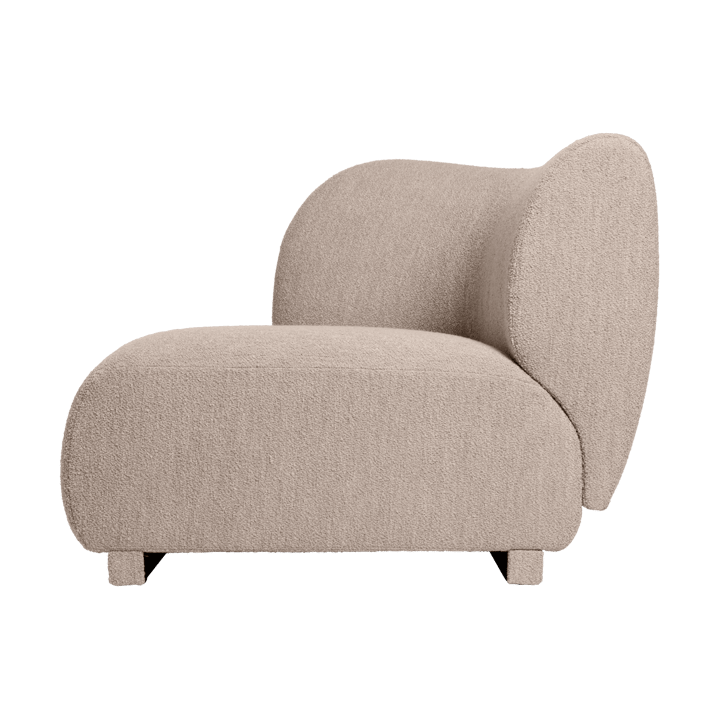 Canapé modulaire Rico armrest L Soft Bouclé, Natural Ferm Living