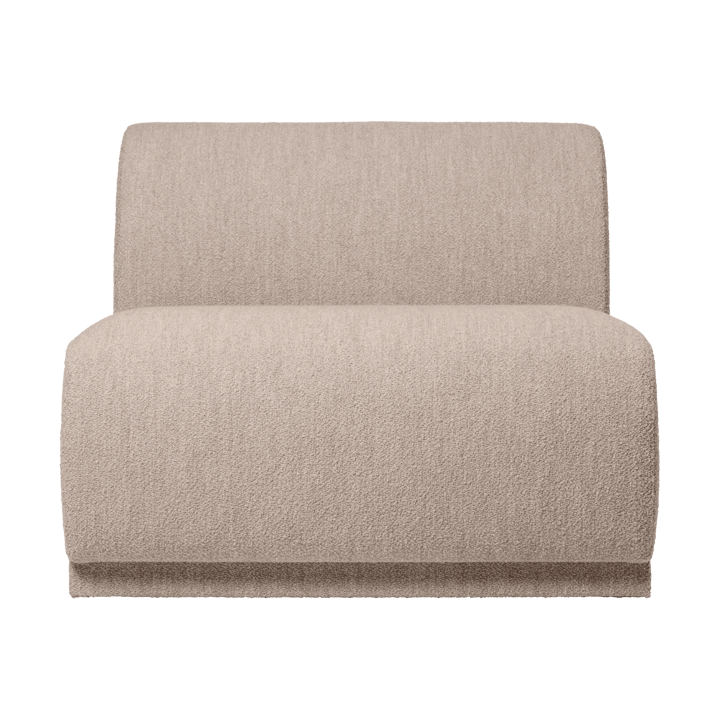 Canapé modulaire Rico center Soft Bouclé - Natural - Ferm Living