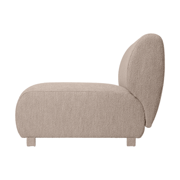 Canapé modulaire Rico center Soft Bouclé, Natural Ferm Living