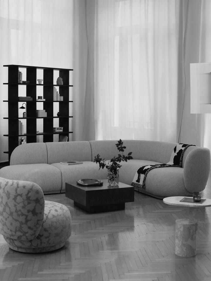 Canapé modulaire Rico center Soft Bouclé, Natural Ferm Living