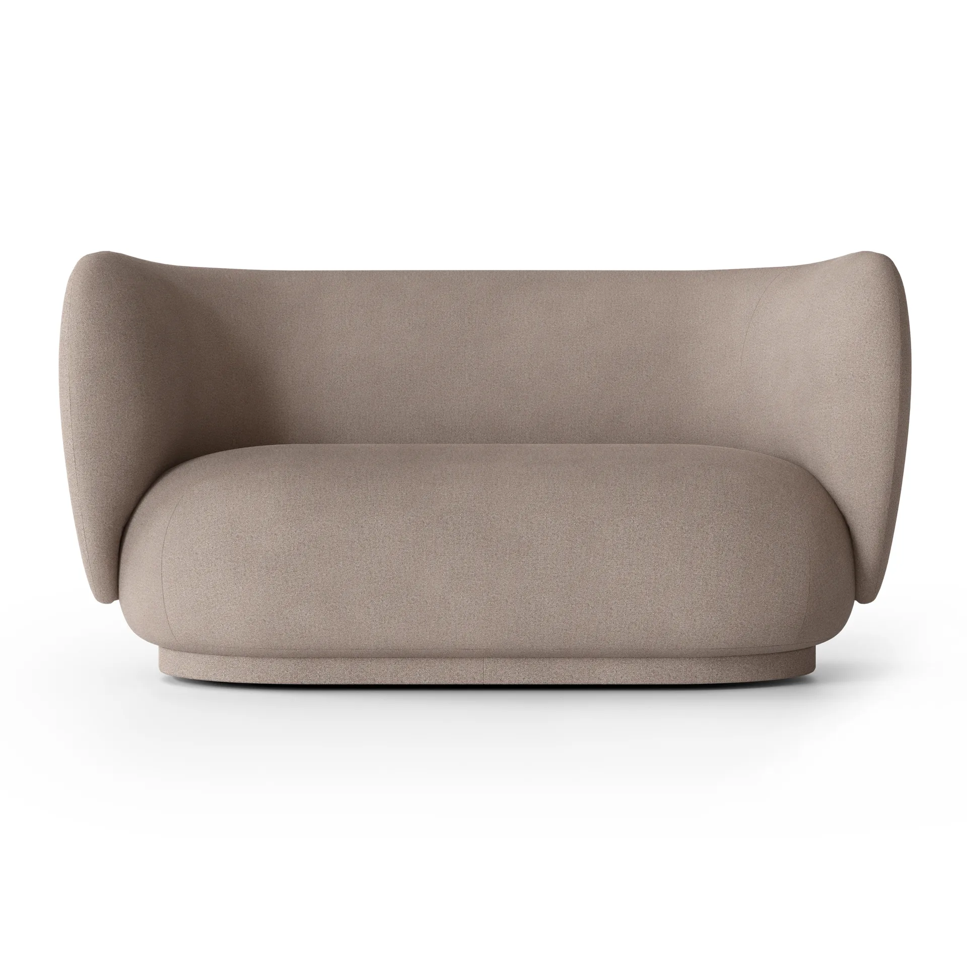 Canapé Rico 2 places, Brushed warm grey Ferm Living