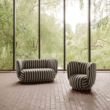Canapé Rico 2 places - Louisiana sand black - Ferm Living